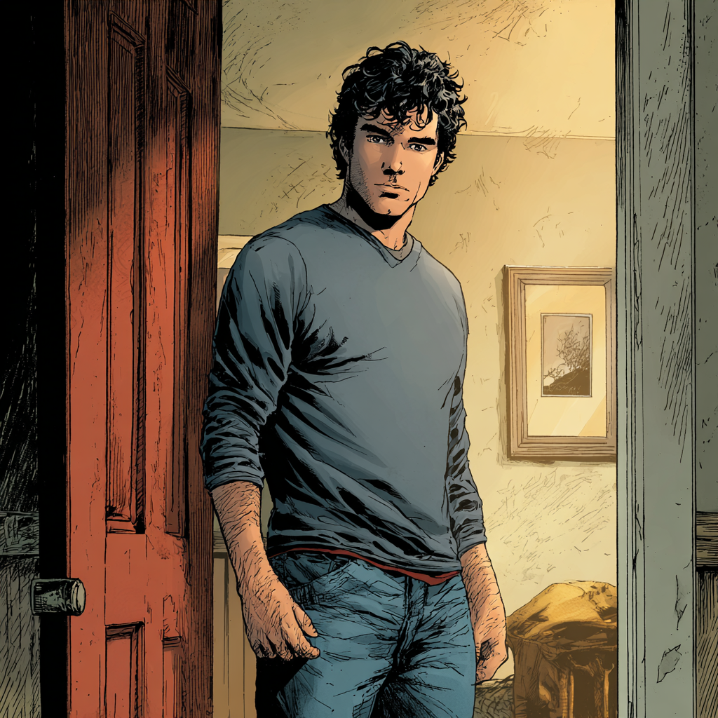 Character art for Bowie